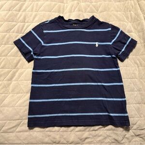 Polo by Ralph Lauren Kids Blue Striped Tee